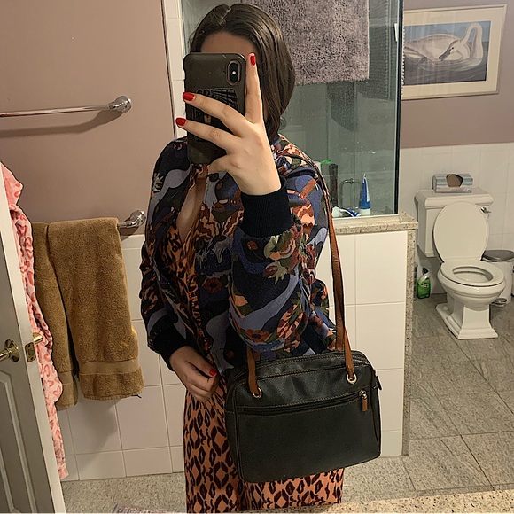 Bottega Veneta Black Nappa Leather Bag with Gold Hardware (Vintage 90s) - Picture 3 of 8